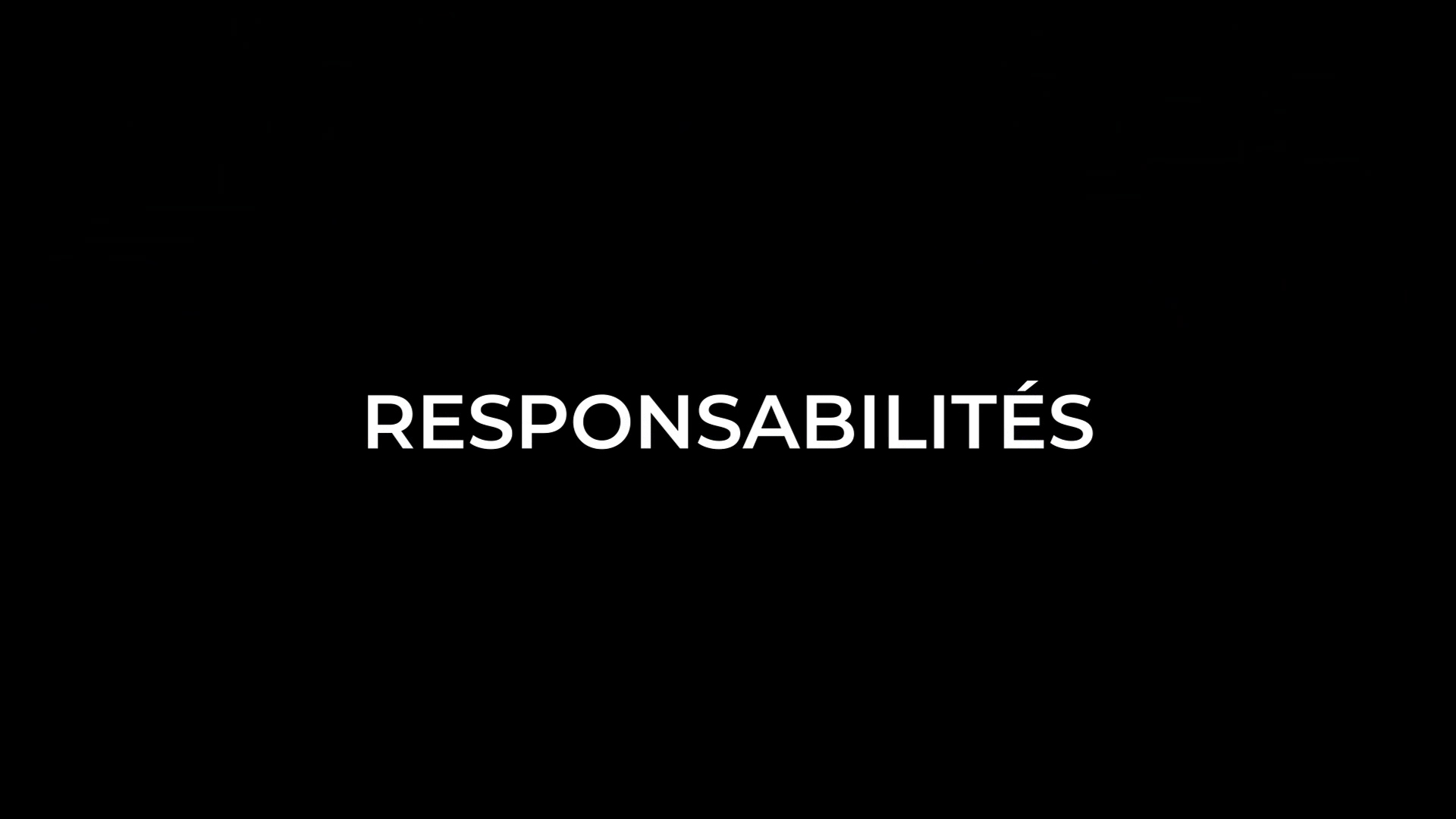 La Jacopière - 11/11 - Responsabilités